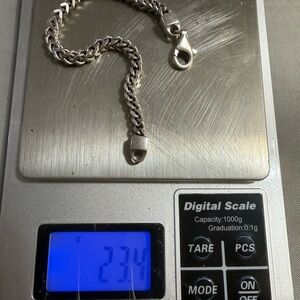 Silver Chain Bracelet